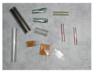 Mylar heat shrink tubing